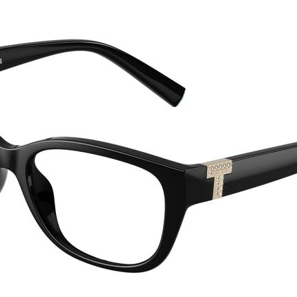 Tiffany TF2254BU Pillow Eyeglasses  8361-Black 54-140-17 - Color Map Black
