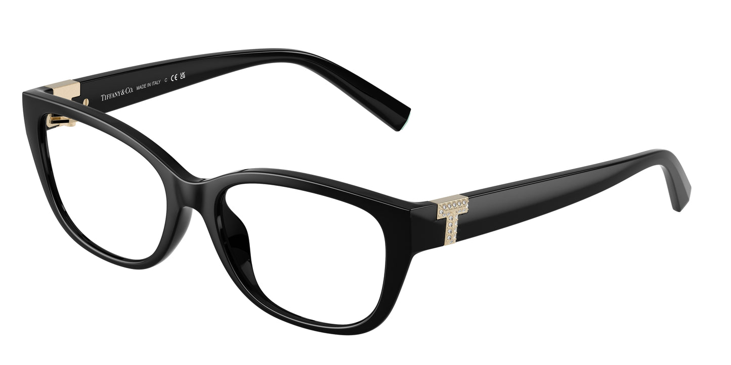 Tiffany TF2254BU Pillow Eyeglasses  8361-Black 54-140-17 - Color Map Black