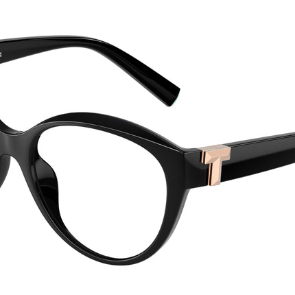 Tiffany TF2255U Cat Eye Eyeglasses  8001-Black 54-140-17 - Color Map Black