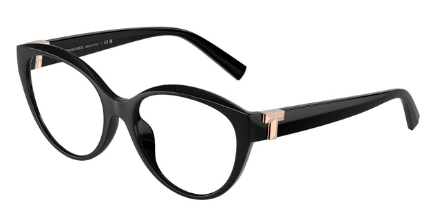 Tiffany TF2255U Cat Eye Eyeglasses  8001-Black 54-140-17 - Color Map Black