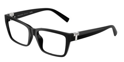 Tiffany TF2256U Pillow Eyeglasses  8001-Black 54-140-17 - Color Map Black