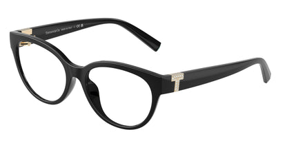 Tiffany TF2258BU Cat Eye Eyeglasses  8001-Black 54-140-17 - Color Map Black