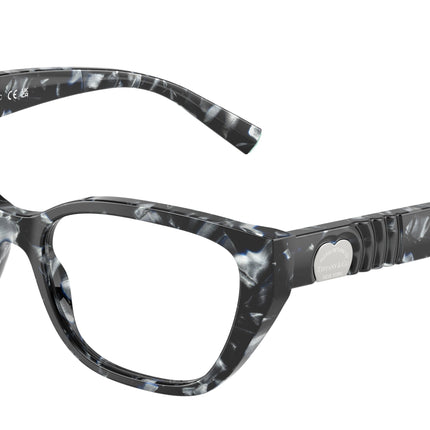 Tiffany TF2259 Cat Eye Eyeglasses  8428-Havana Madreperla 54-140-16 - Color Map Tortoise