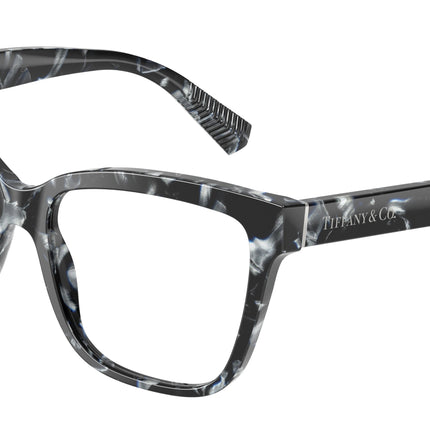 Tiffany TF2260 Cat Eye Eyeglasses  8428-Havana Madreperla 55-140-16 - Color Map Tortoise