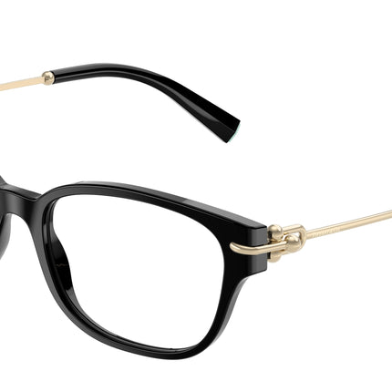 Tiffany TF2262 Pillow Eyeglasses  8001-Black 54-140-17 - Color Map Black