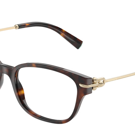 Tiffany TF2262 Pillow Eyeglasses  8015-Havana 54-140-17 - Color Map Tortoise