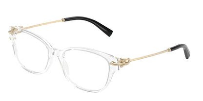 Tiffany TF2262 Pillow Eyeglasses  8047-Clear 54-140-17 - Color Map Transparent