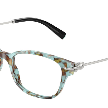 Tiffany TF2262 Pillow Eyeglasses  8441-Blonde Tiffany Havana 54-140-17 - Color Map Tortoise