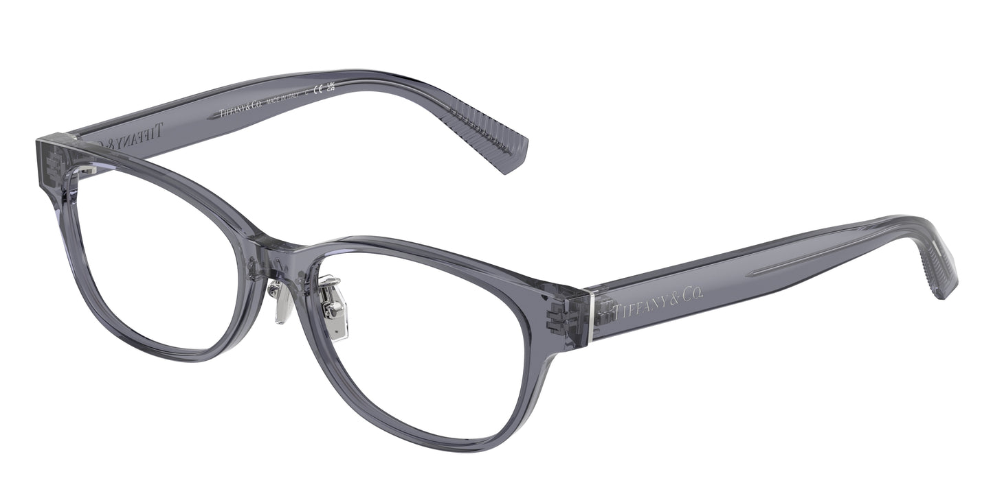 Tiffany TF2263D Pillow Eyeglasses  8405-Crystal Dark Violet 53-140-17 - Color Map Violet