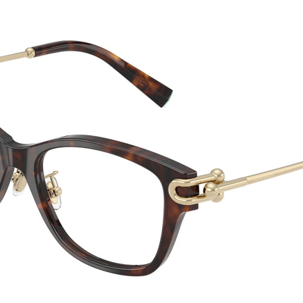 Tiffany TF2266F Butterfly Eyeglasses  8015-Havana 51-140-17 - Color Map Tortoise