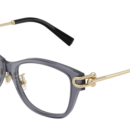 Tiffany TF2266F Butterfly Eyeglasses  8405-Crystal Dark Violet 51-140-17 - Color Map Violet