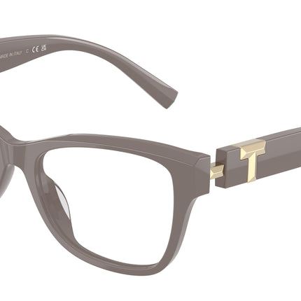 Tiffany TF2272U Butterfly Eyeglasses  8401-Chocolate Truffle 52-140-17 - Color Map Brown