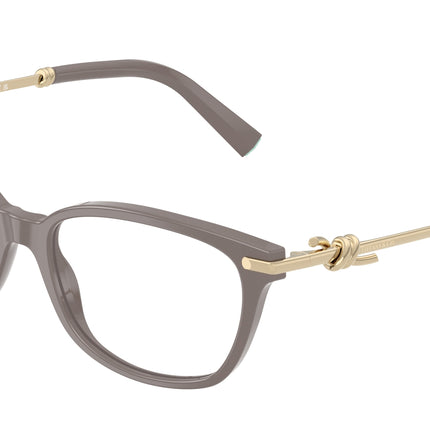 Tiffany TF2281 Pillow Eyeglasses  8401-Chocolate Truffle 53-140-16 - Color Map Brown