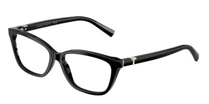 Tiffany TF2282F Pillow Eyeglasses  8001-Black 53-140-15 - Color Map Black
