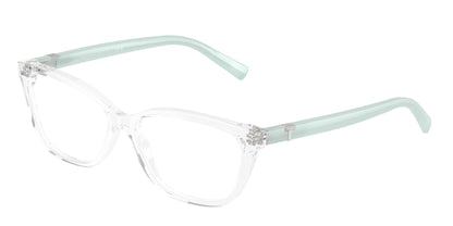 Tiffany TF2282F Pillow Eyeglasses  8047-Clear 53-140-15 - Color Map Transparent