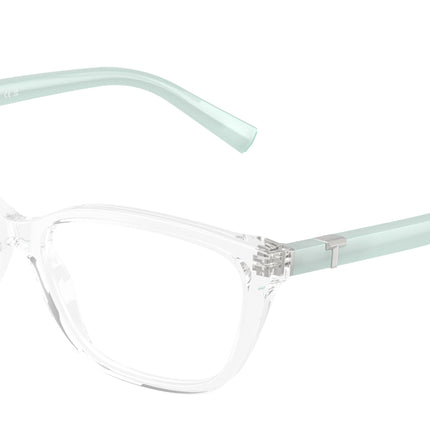 Tiffany TF2282 Pillow Eyeglasses  8047-Clear 53-140-15 - Color Map Transparent