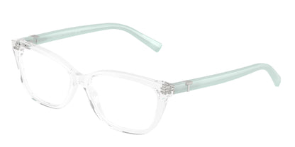 Tiffany TF2282 Pillow Eyeglasses  8047-Clear 53-140-15 - Color Map Transparent