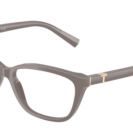 Tiffany TF2282 Pillow Eyeglasses  8401-Chocolate Truffle 55-140-15 - Color Map Brown
