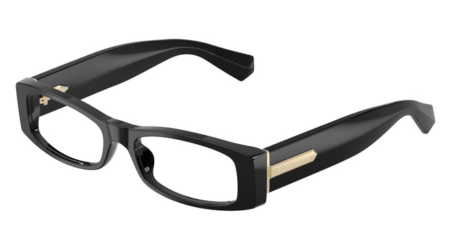 Tiffany TF2294U Rectangle Eyeglasses  8001-Black 53-140-17 - Color Map Black