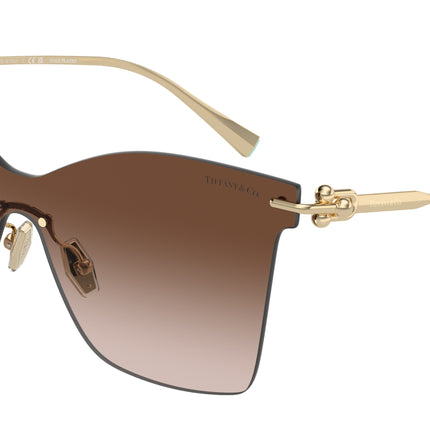 Tiffany TF3103K Butterfly Sunglasses  62123B-Pale Gold Plated 0-140-143 - Color Map Gold