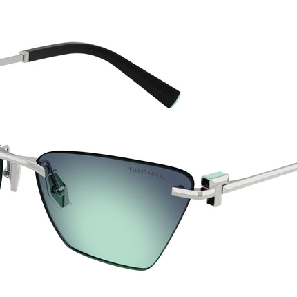 Tiffany TF3120 Butterfly Sunglasses  60019S-Silver 61-140-16 - Color Map Silver