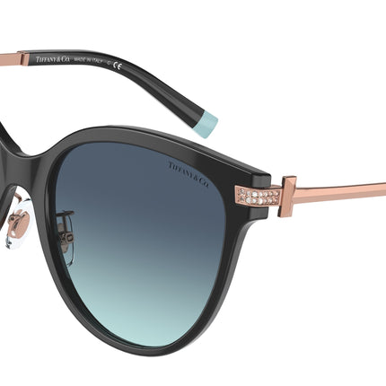 Tiffany TF4193BF Pillow Sunglasses  80019S-Black 55-140-17 - Color Map Black