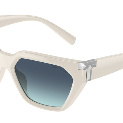 Tiffany TF4205U Irregular Sunglasses  83699S-Ivory 56-140-14 - Color Map Beige