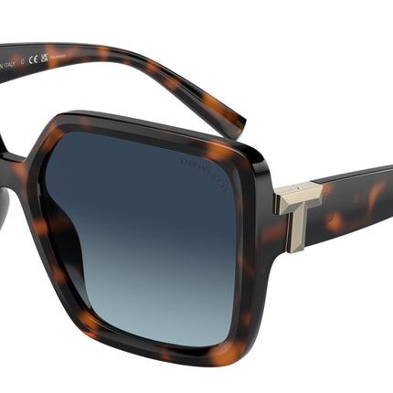 Tiffany TF4206U Square Sunglasses  80154U-Havana 58-140-16 - Color Map Tortoise