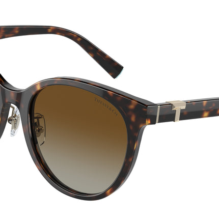 Tiffany TF4209D Phantos Sunglasses  8015T5-Havana 54-140-19 - Color Map Tortoise