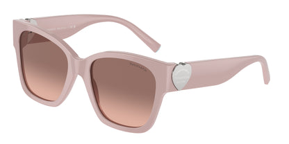 Tiffany TF4216 Square Sunglasses  839313-Dusty Pink 54-135-18 - Color Map Pink