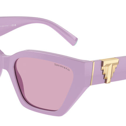 Tiffany TF4218 Cat Eye Sunglasses  840776-Light Violet 55-140-17 - Color Map Violet