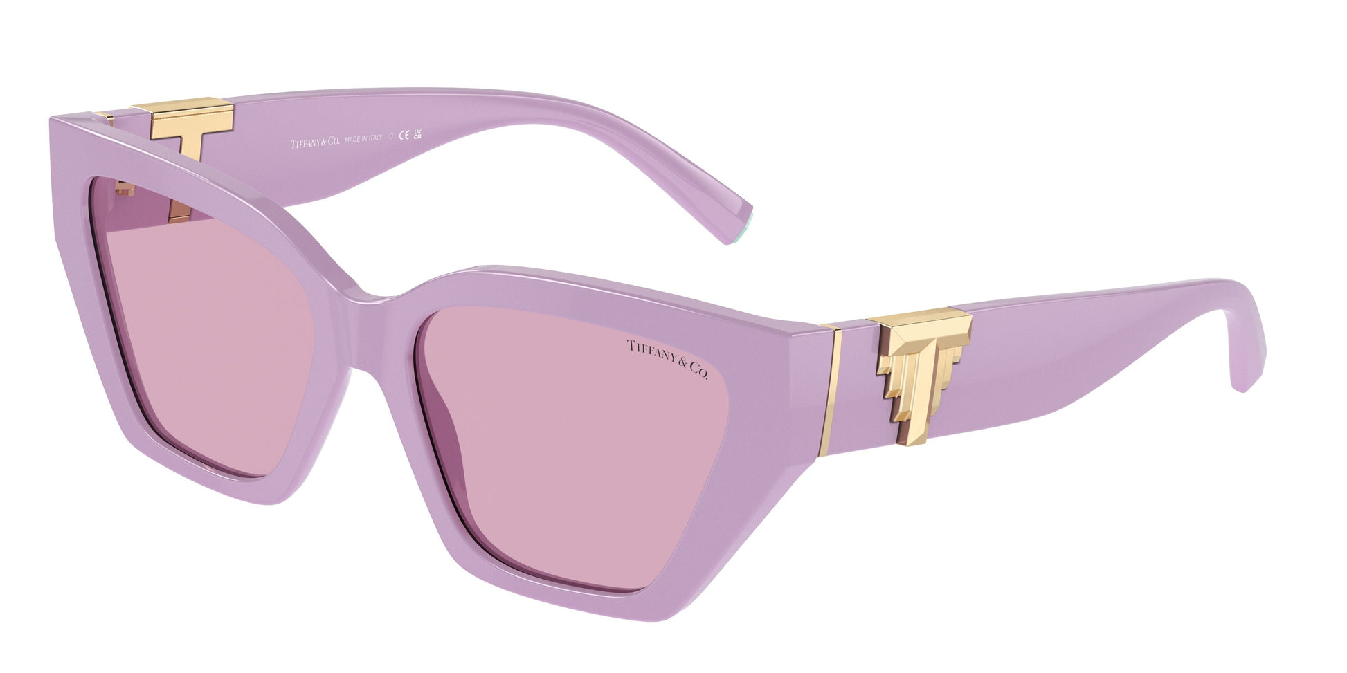 Tiffany TF4218 Cat Eye Sunglasses  840776-Light Violet 55-140-17 - Color Map Violet