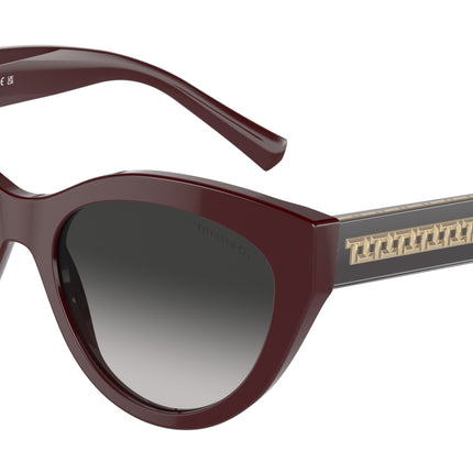 Tiffany TF4220 Cat Eye Sunglasses  83893C-Burgundy 54-140-18 - Color Map Violet