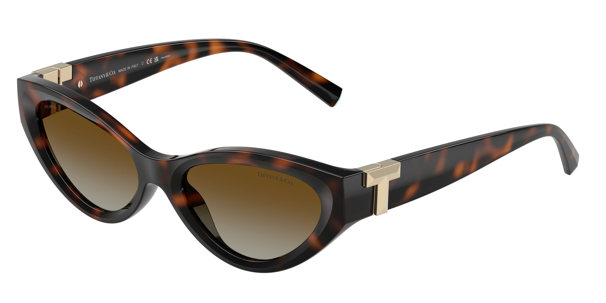 Tiffany TF4225U Oval Sunglasses  8015T5-Havana 54-140-17 - Color Map Tortoise
