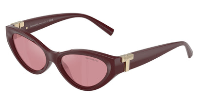 Tiffany TF4225U Oval Sunglasses  838930-Burgundy 54-140-17 - Color Map Violet
