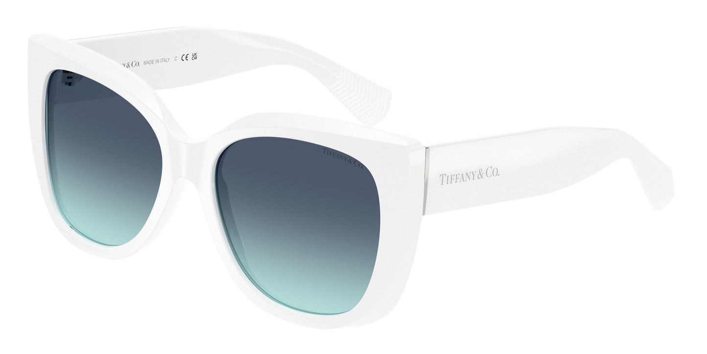 Tiffany TF4229 Square Sunglasses  83929S-White 55-140-17 - Color Map White
