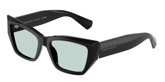 Tiffany TF4230F Cat Eye Sunglasses  8001D9-Black 54-140-17 - Color Map Black