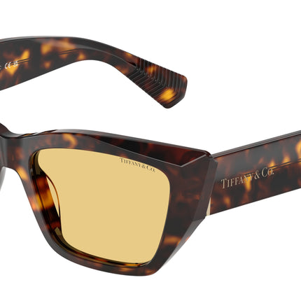 Tiffany TF4230 Cat Eye Sunglasses  8015/7-Havana 54-140-17 - Color Map Tortoise