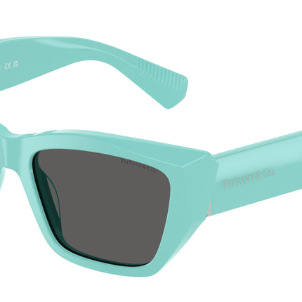 Tiffany TF4230 Cat Eye Sunglasses  8388S4-Tiffany Blue 54-140-17 - Color Map Blue