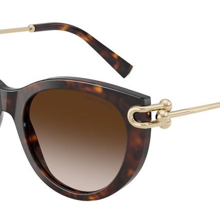 Tiffany TF4232 Butterfly Sunglasses  80153B-Havana 53-140-19 - Color Map Tortoise