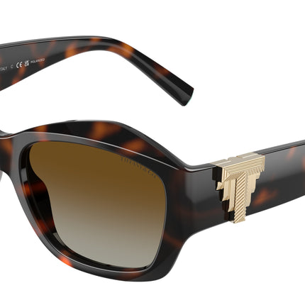 Tiffany TF4233U Pillow Sunglasses  8015T5-Havana 54-135-17 - Color Map Tortoise