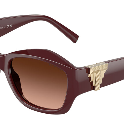Tiffany TF4233U Pillow Sunglasses  83895M-Burgundy 54-135-17 - Color Map Violet