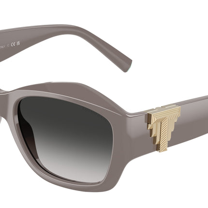 Tiffany TF4233U Pillow Sunglasses  84013C-Chocolate Truffle 54-135-17 - Color Map Brown