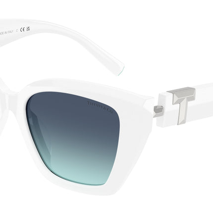Tiffany TF4239U Square Sunglasses  83929S-Bright White 52-140-17 - Color Map White