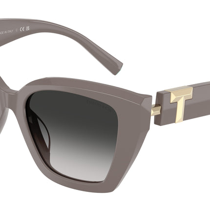 Tiffany TF4239U Square Sunglasses  84013C-Chocolate Truffle 52-140-17 - Color Map Brown