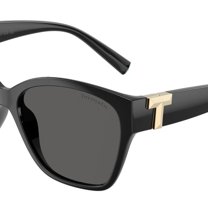 Tiffany TF4254U Square Sunglasses  8001S4-Black 56-140-16 - Color Map Black