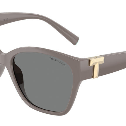 Tiffany TF4254U Square Sunglasses  840187-Chocolate Truffle 56-140-16 - Color Map Brown