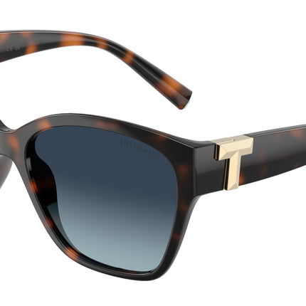 Tiffany TF4254U Square Sunglasses  84554U-Havana 56-140-16 - Color Map Tortoise