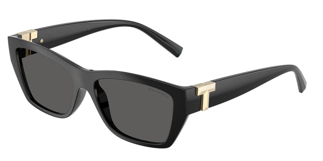 Tiffany TF4255U Rectangle Sunglasses  8001S4-Black 56-140-16 - Color Map Black