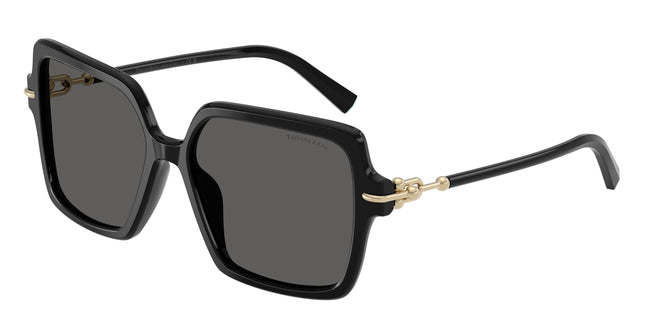 Tiffany TF4260U Square Sunglasses  8001S4-Black 57-140-16 - Color Map Black